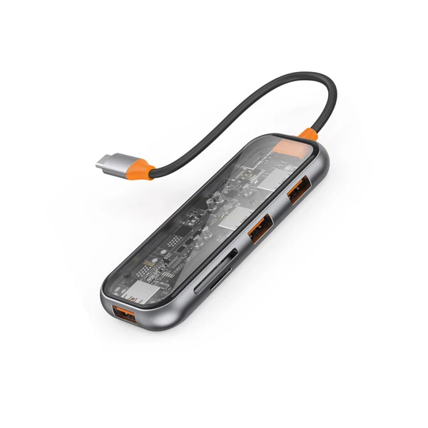 هاب 5 پورت USB-C ویوو مدل New Cyber CB005