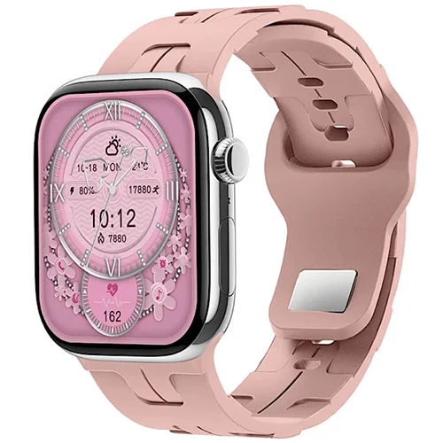 ساعت هوشمند ویرفیت مدل hk11 mini plus - صورتی